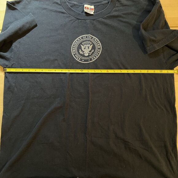 43rd President of the USA George W. Bush T Shirt made in USA Bayside Size 2XL - Picture 4 of 8